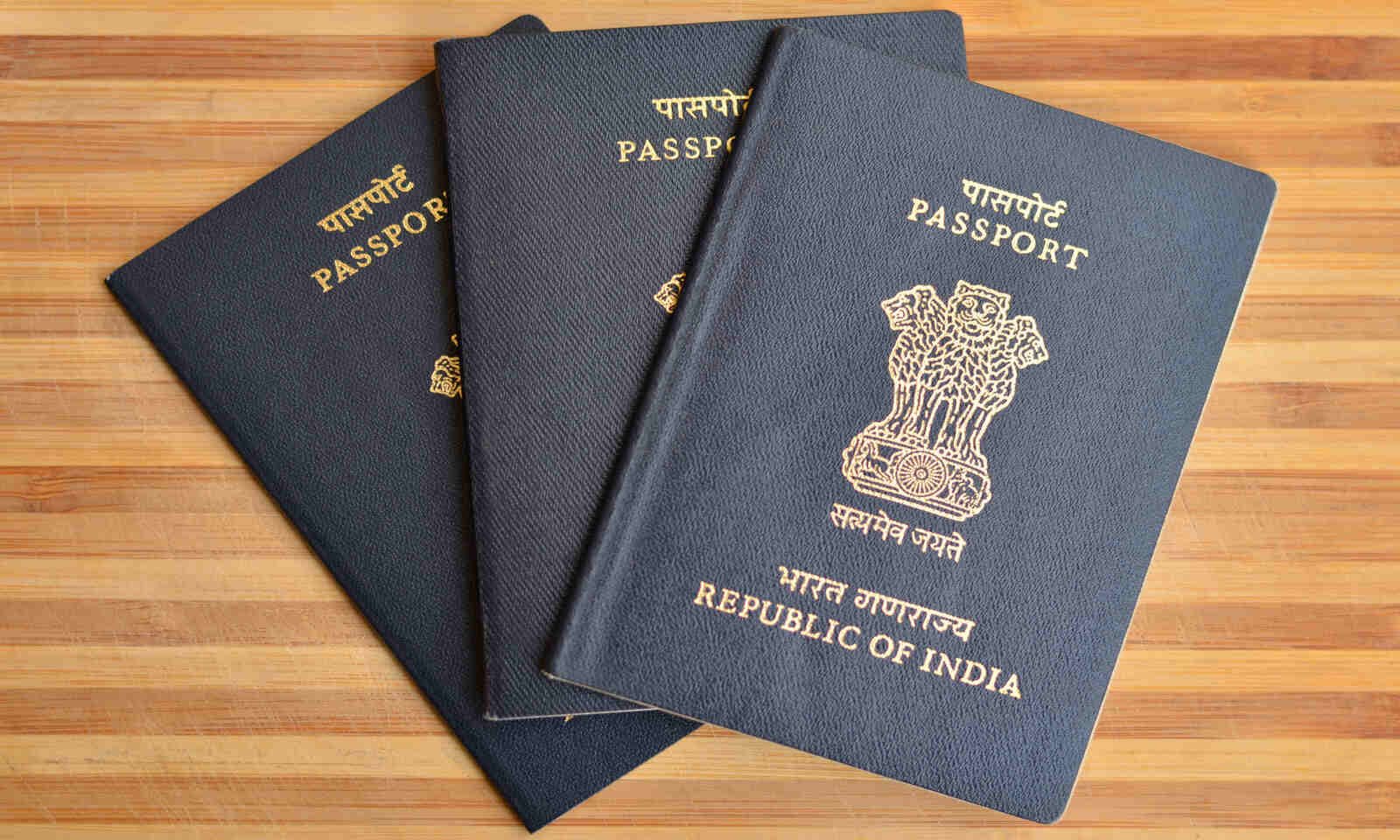 indian passport image